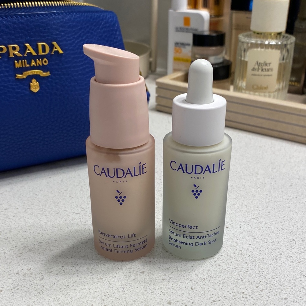 Caudalie Reservratrol lift and vinoperfect